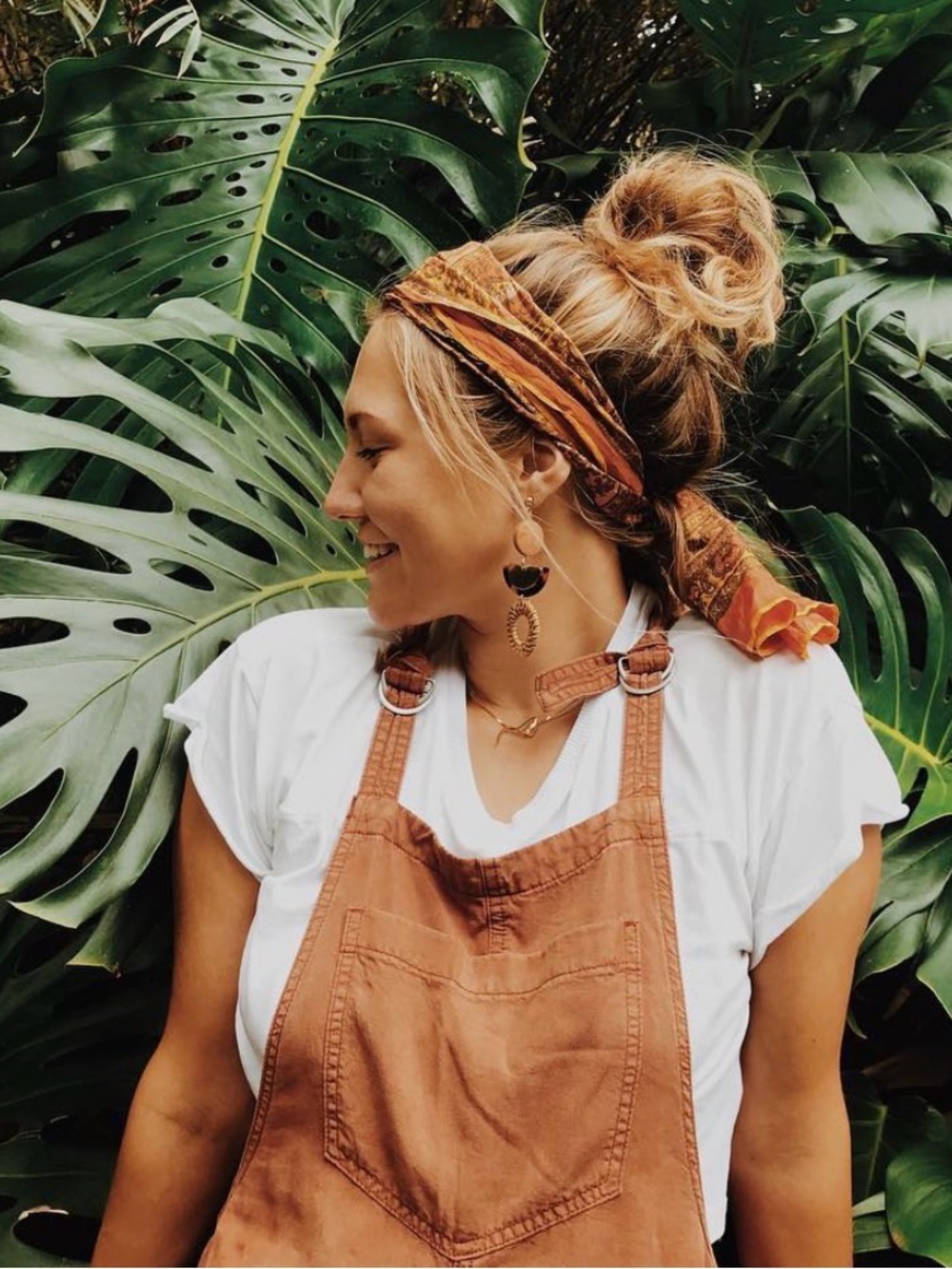 Aerie Terracotta Overalls